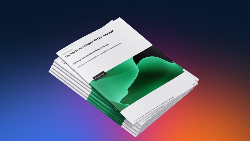 forrester tei report for intersight illustration