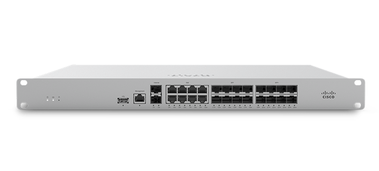 Cisco Meraki MX450 Security and SD-WAN Enterprise Security Appliance